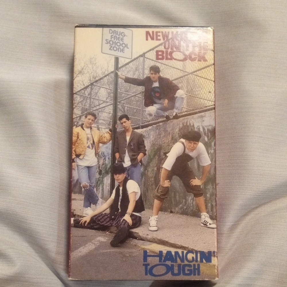 1989 Hangin' Tough VHS New Kids On The Block Like New VHS 📼